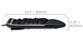 Microsoft B2M00012 Natural Ergonomic USB 4000 Keyboard