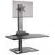 Ergotech FDM-STAND-1 Single Freedom Sit-Stand Desk Workstation