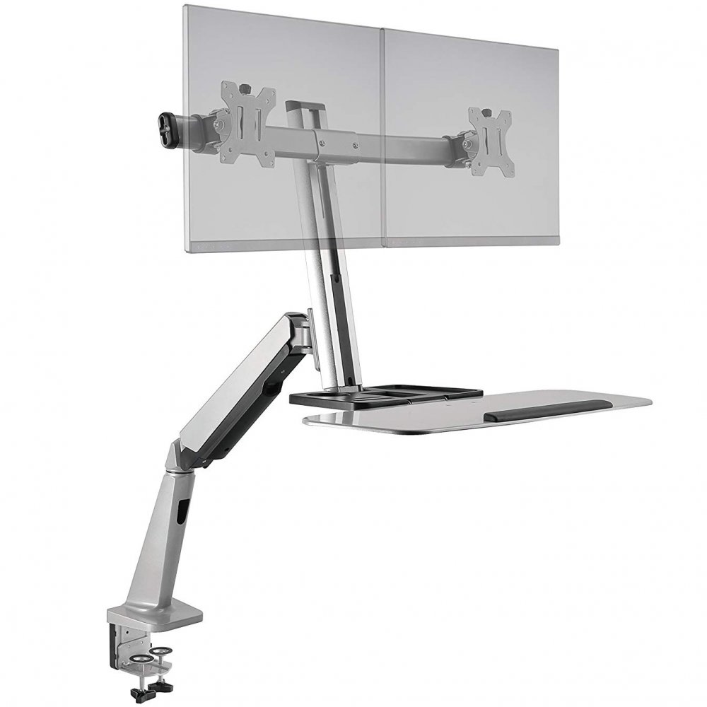 Ergotech Freedom Lift Dual Sit-Stand Workstation - FDM-LIFT-2