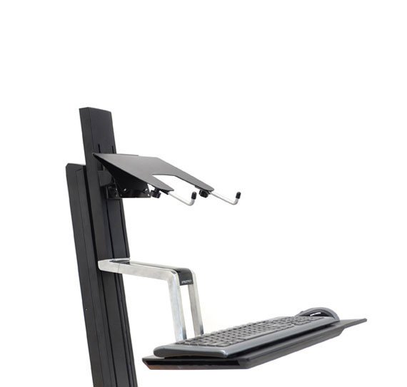 Ergotron 33-342-200 with Notebook Tray (sold separately) 