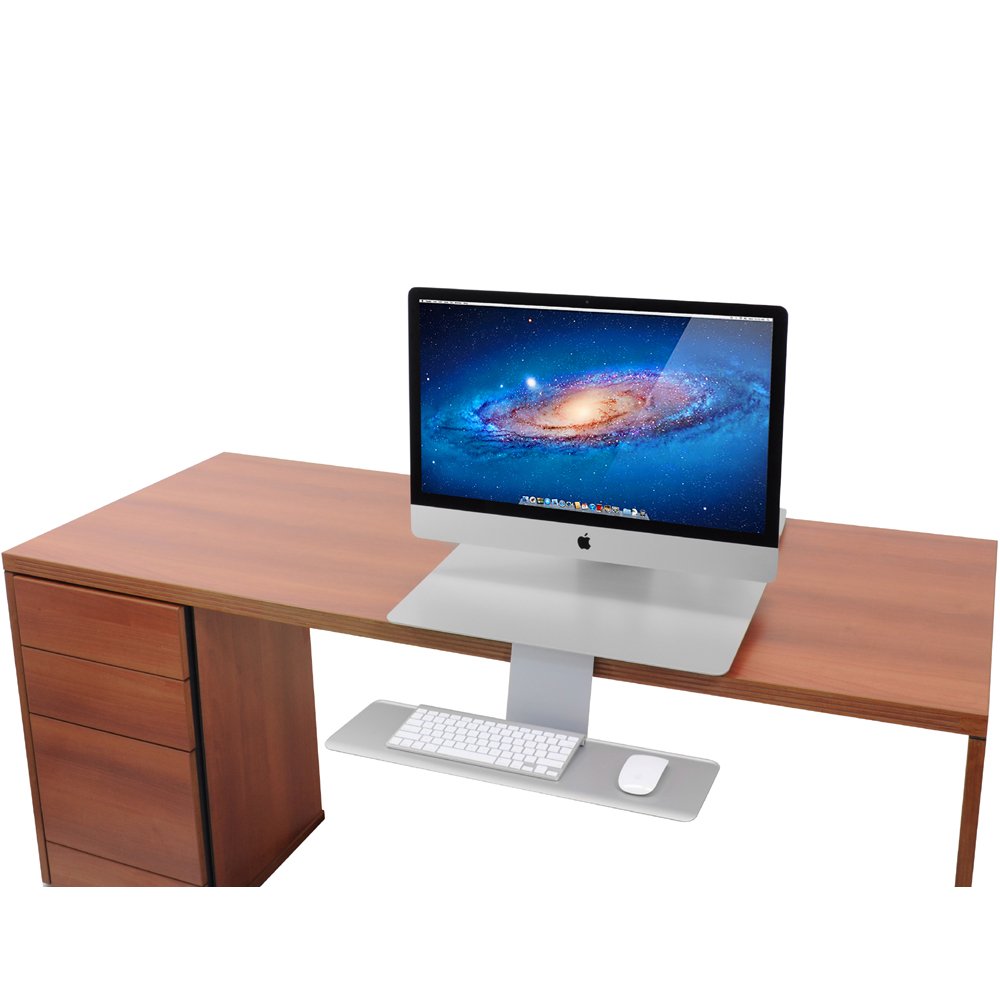 Ergotron 24-414-227 WorkFit-A in desk seated