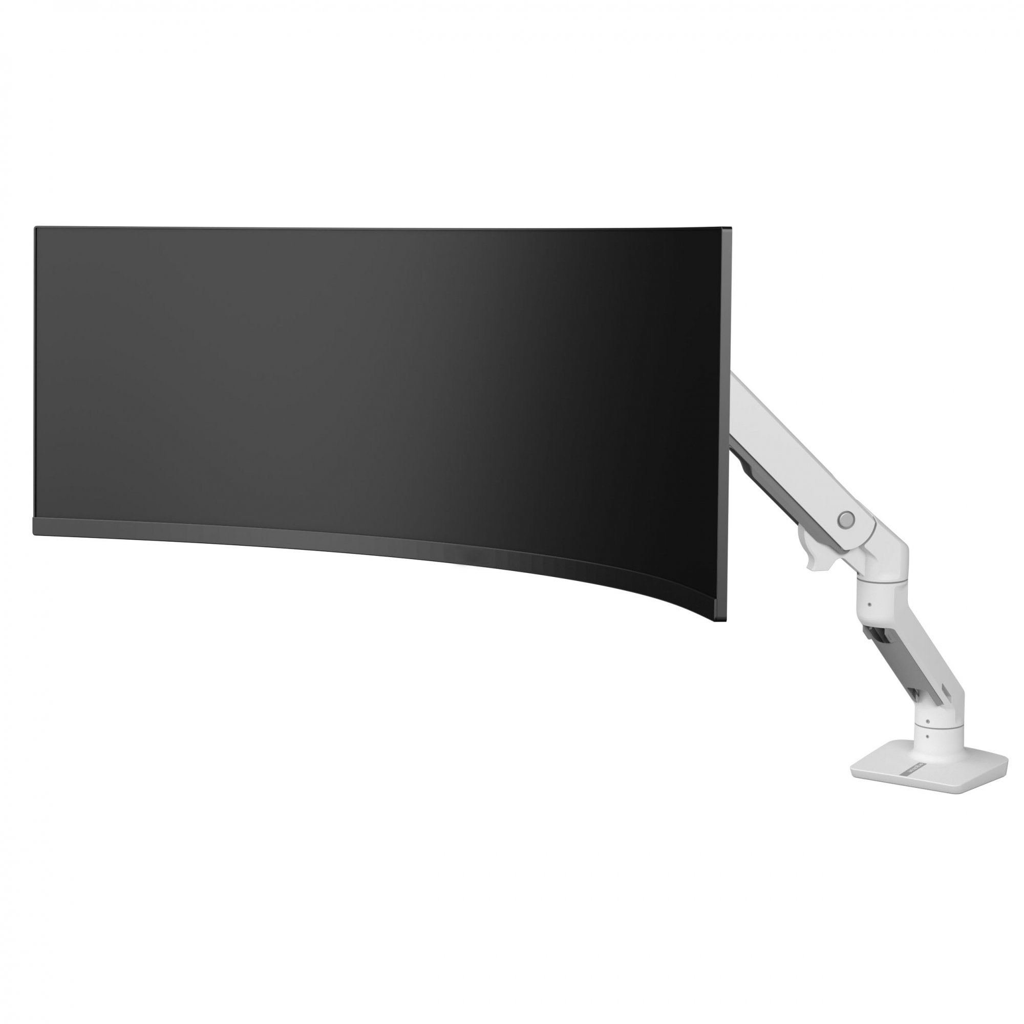 Ergotron 45-693-216 HX Desk Curved Monitor Arm with VHD Pivot (white)