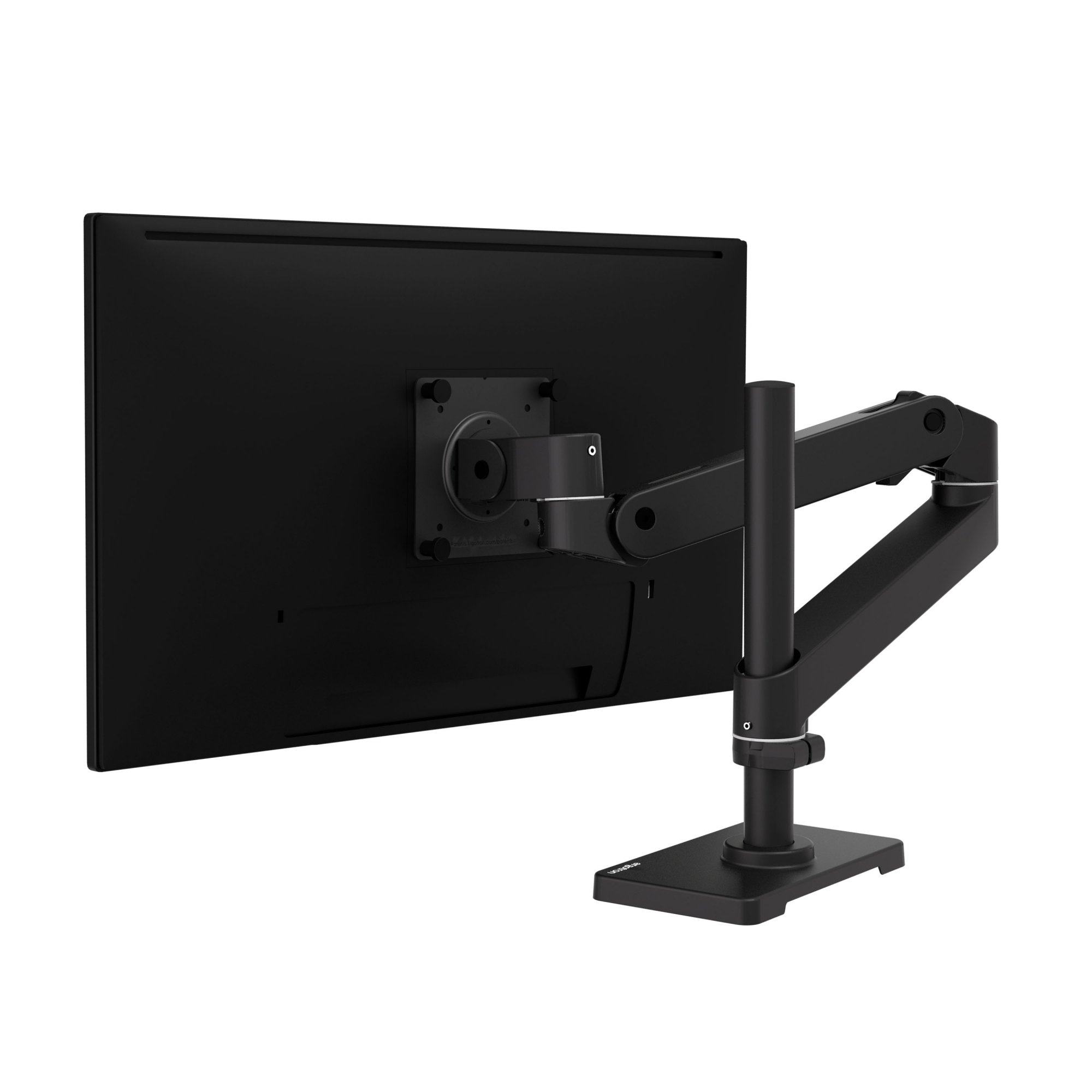 Ergotron 45-695-292 LX Pro Desk Mount Articulating Monitor Arm, Tall Pole (black)