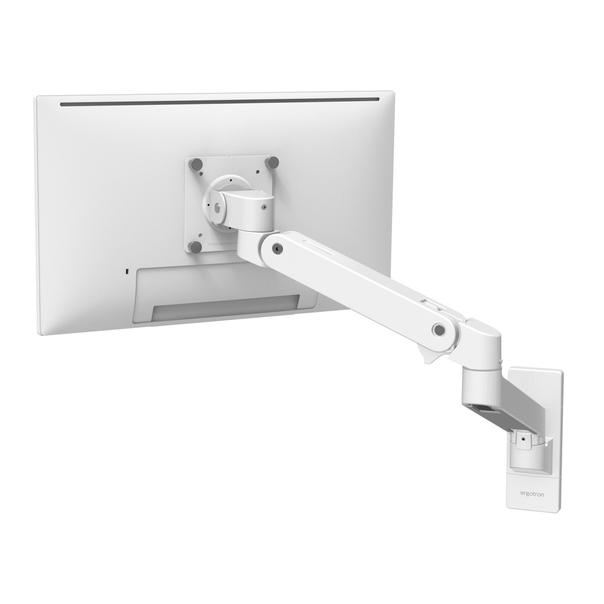 Ergotron 45-683-290 LX Pro Single Monitor Arm Wall Mount (white)