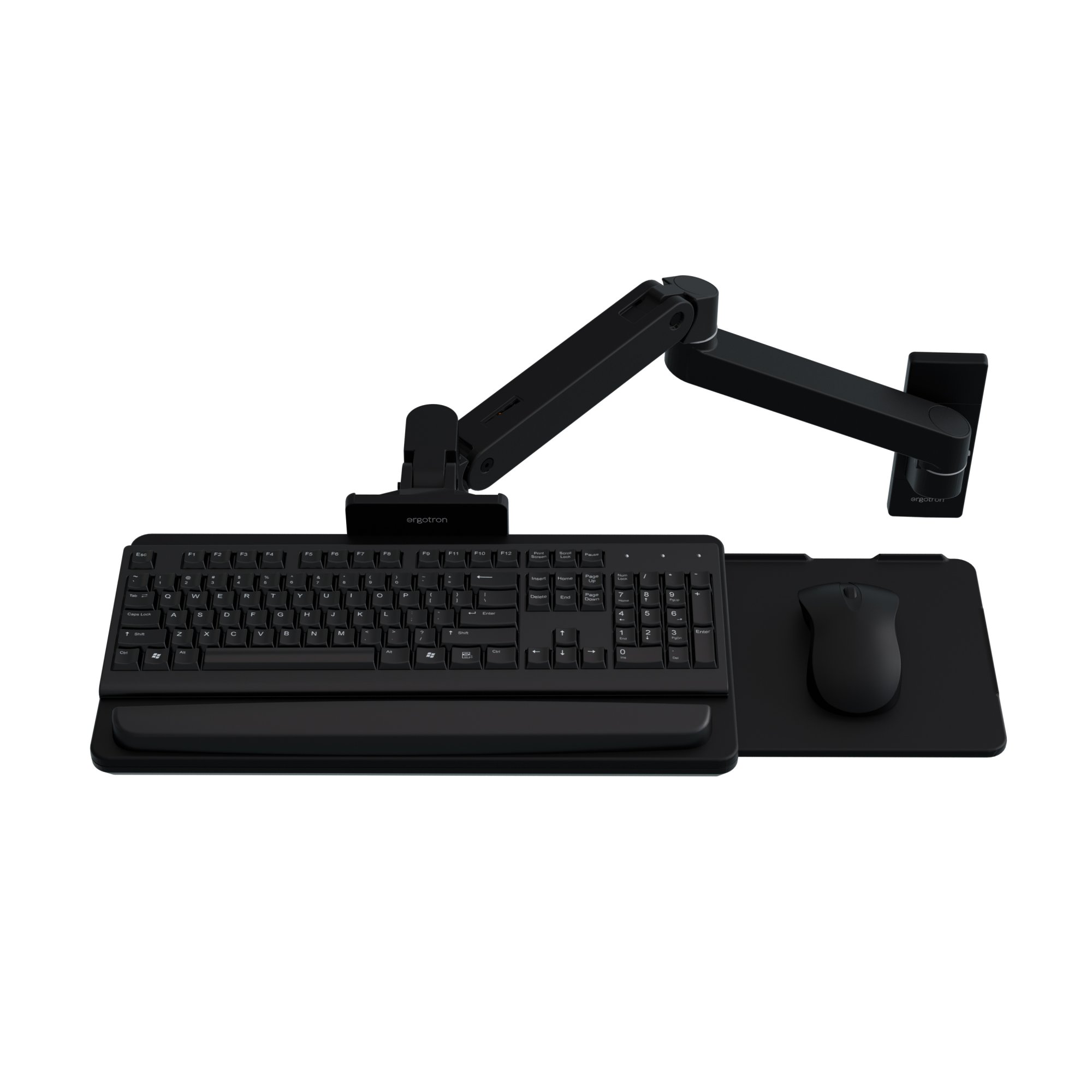 Ergotron 45-685-292 LX Pro Adjustable Wall Mount Keyboard Arm (black)