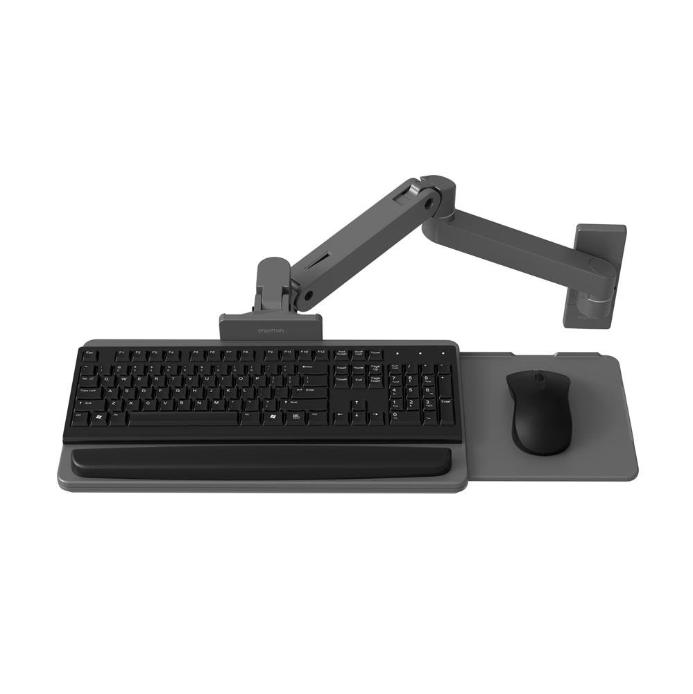 Ergotron 45-685-293 LX Pro Adjustable Wall Mount Keyboard Arm (grey)