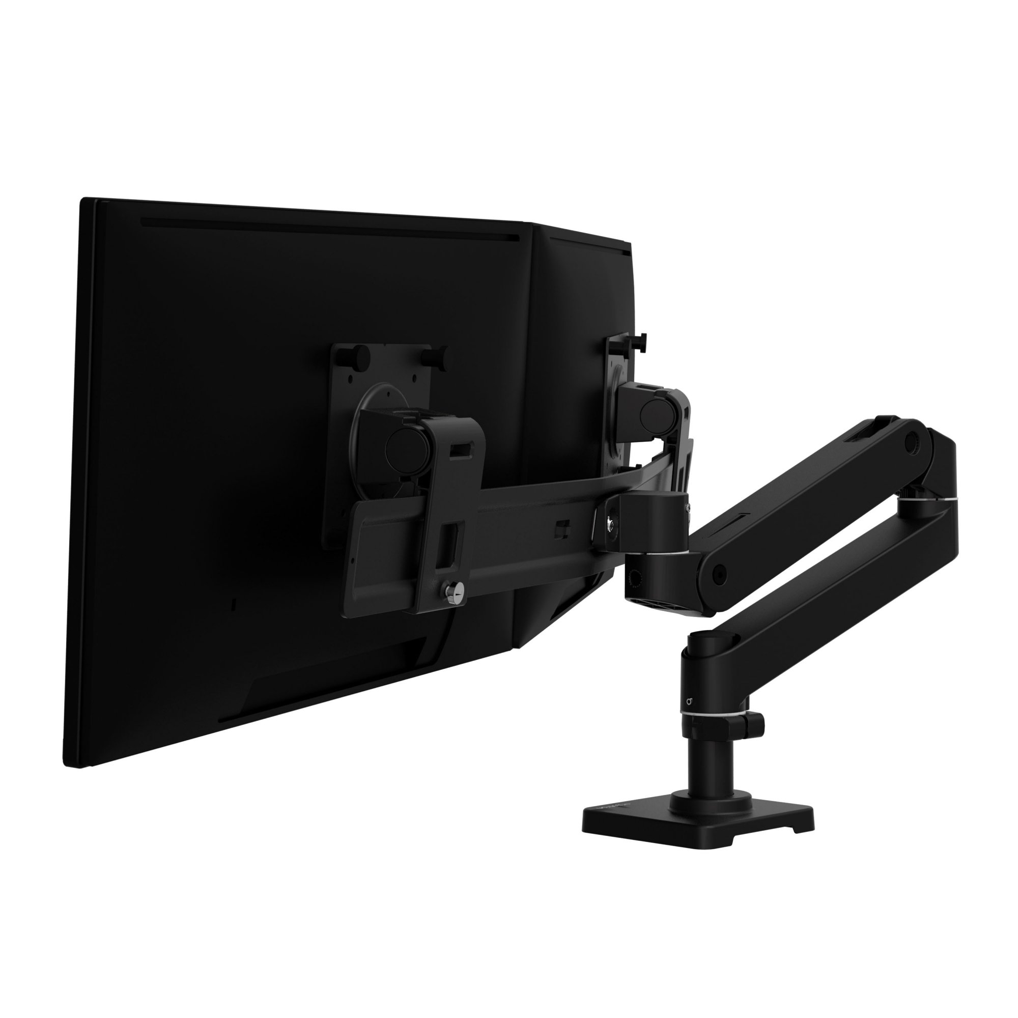 Ergotron 45-684-292 LX Pro Desk Mount Dual Monitor Direct Arm (black)