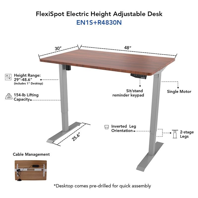 Flexispot EN1 Electric Height Adjustable Desk