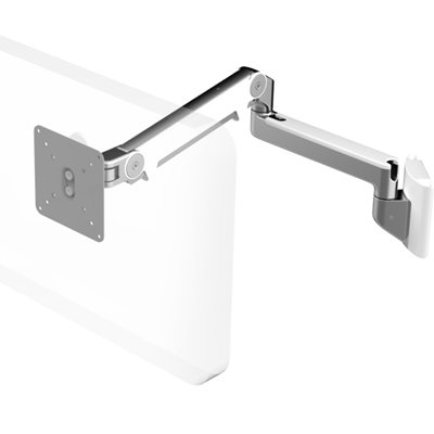 M2SW2S - M2 with Universal slatwall mount, Fixed straight link/dynamic link, white