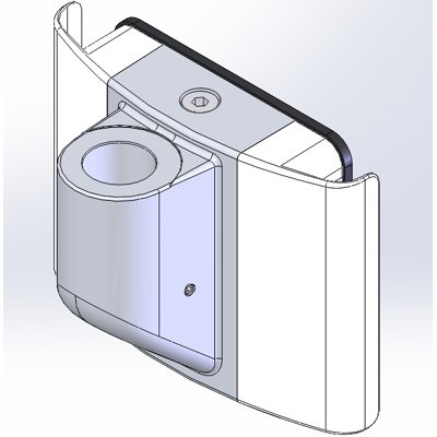 Humanscale M2SM or M8SM Universal Slatwall Mount