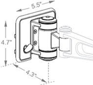 Standard Slatwall Mount