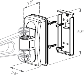 WU - Universal Wall Stud Mounts