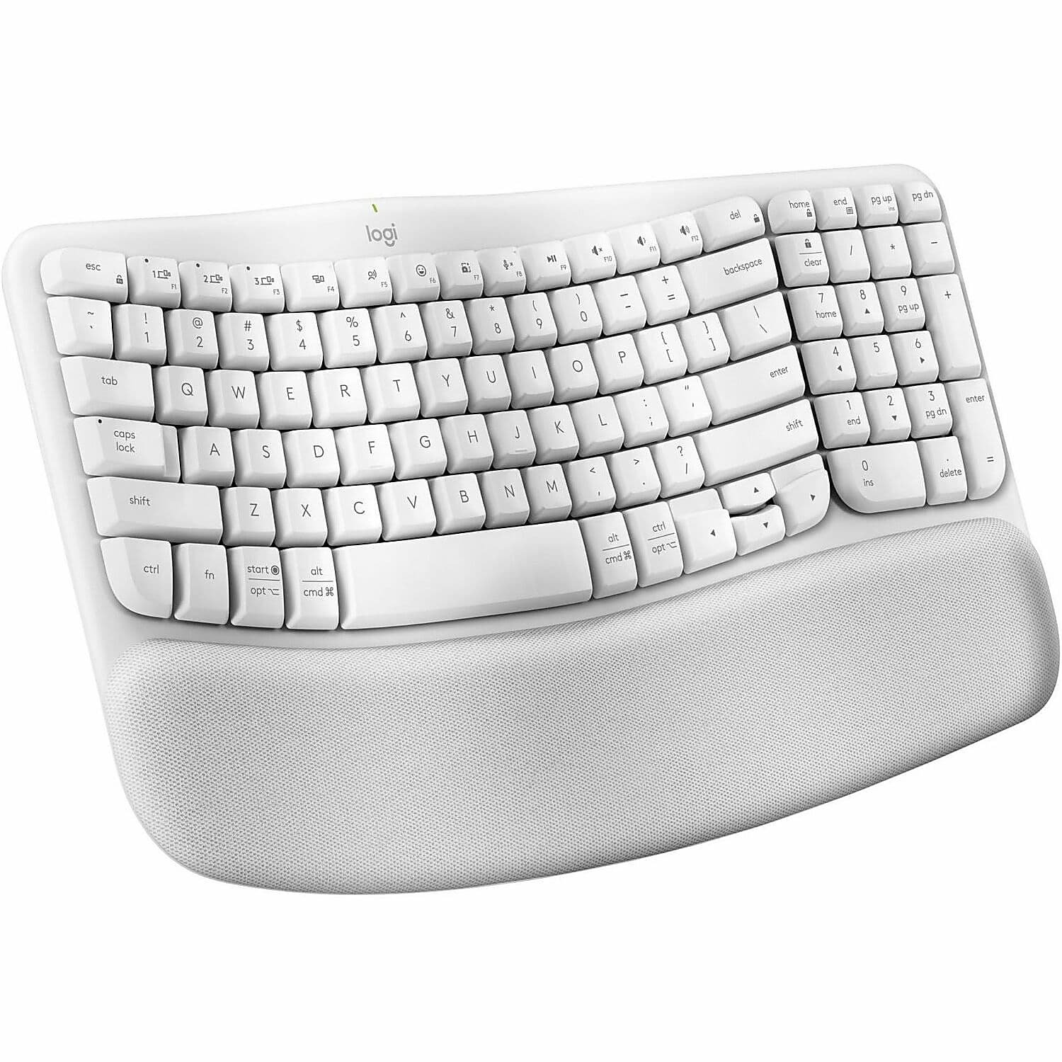 Logitech Wave Keys Wireless Ergonomic Keyboard 