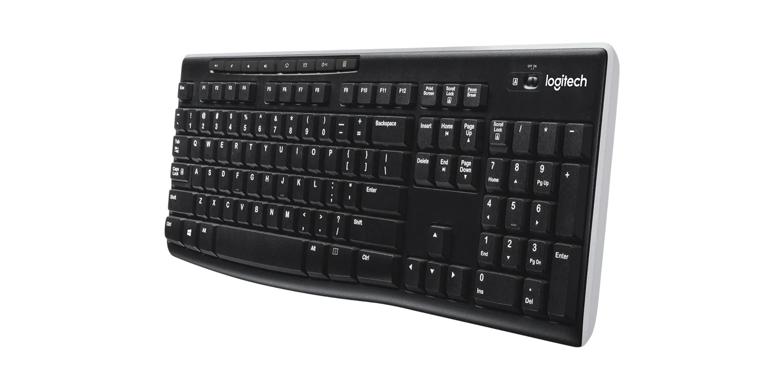 Logitech K270 Full-sized Wireless Keyboard 