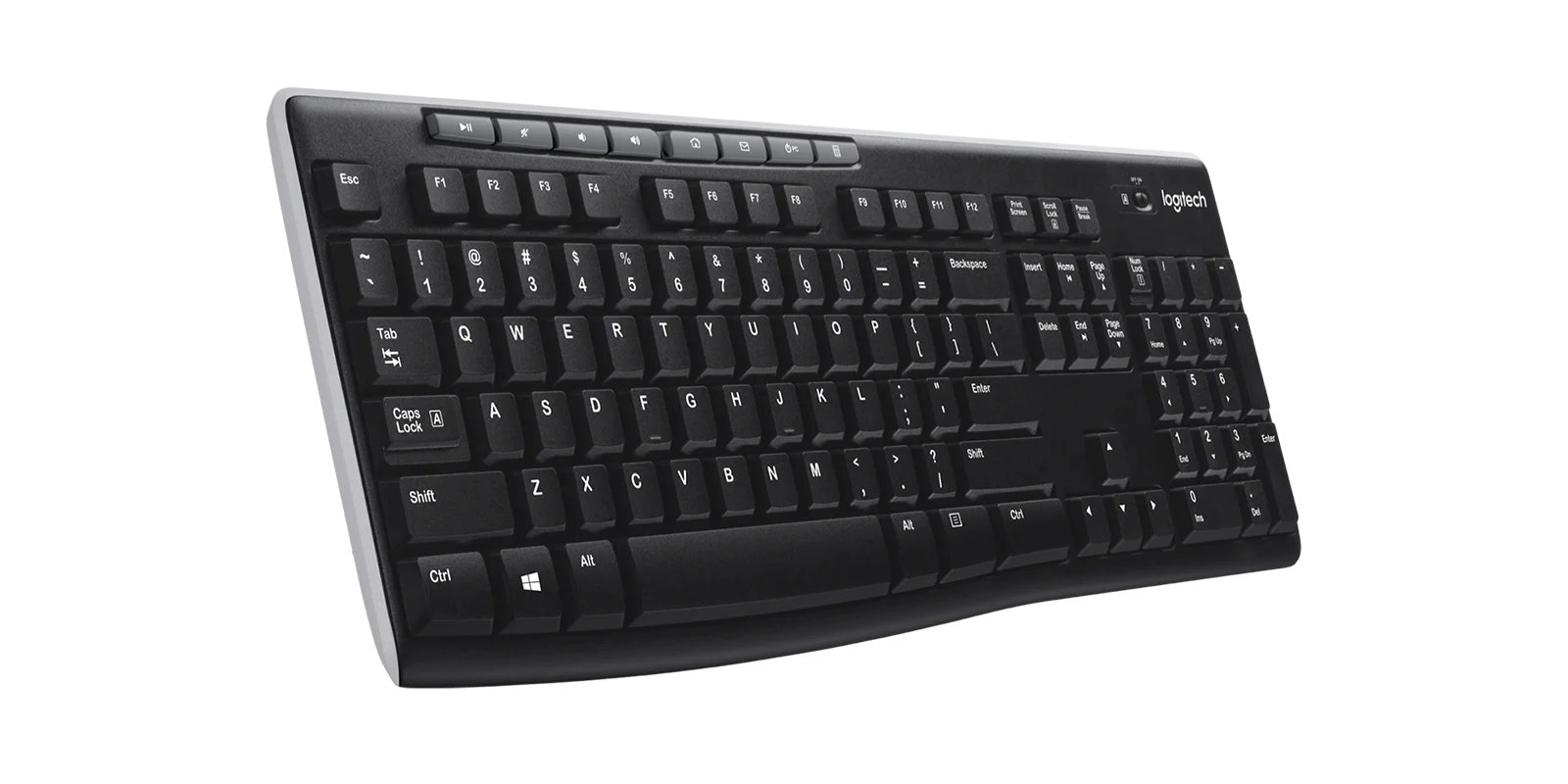 Logitech K270 Full-sized Wireless Keyboard 