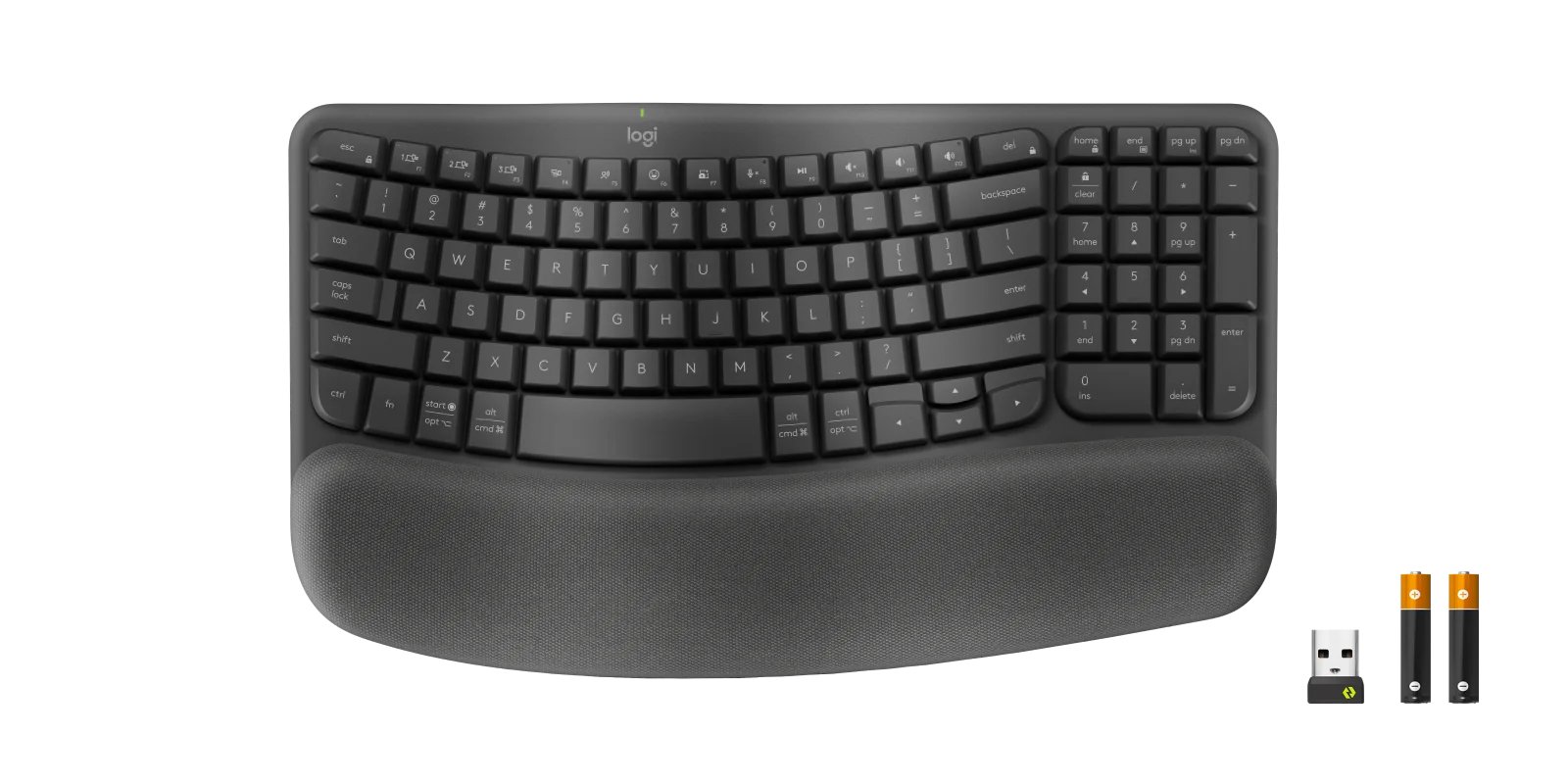 Logitech Wave Business Keyboard Ergonomic 920-012058