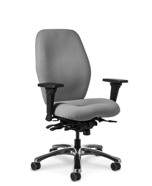 Side View of Office Master Zesta ZA94 Multi-function chair