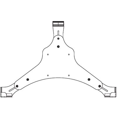 Workrite NVM-1-B Non-VESA Mount Bracket