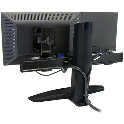 Back View of Ergotron 33-331-085 Neo-Flex LCD and Notebook Combo Lift Stand