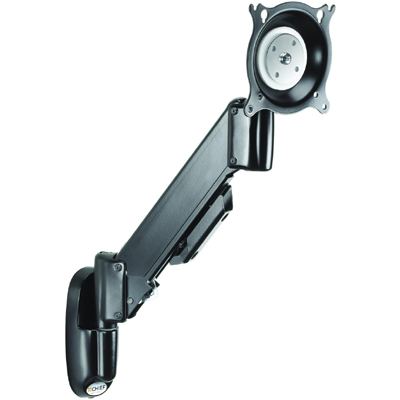 Chief KWV110B Height Adjustable Single Arm Wall Mount