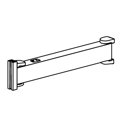 Ergotron 44-254-100 Extender 18 inch Arm 44254100 DISCONTINUED