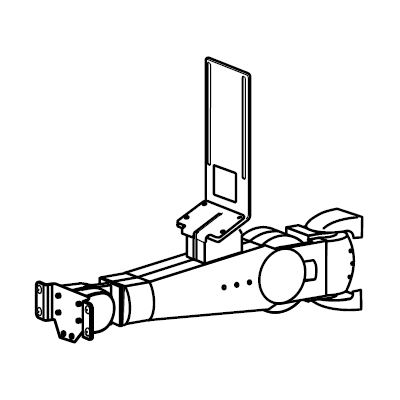 Ergotron 45-029-085 Vertical Suspend Mount Arm 400 Series 45029085- Discontinued