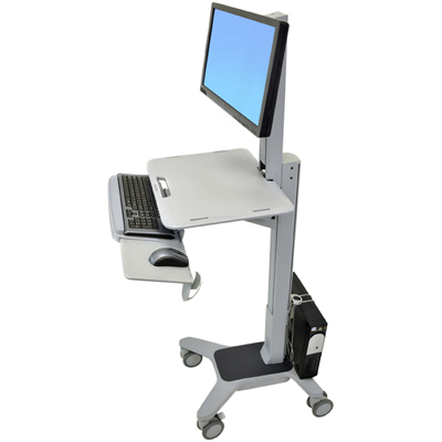 Ergotron 24-197-055 DISCON'TED WorkFit C-Mod Single HD Heavy Duty Sit-Stand Workstation for up to 30