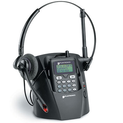 Plantronics CT12 Cordless Headset Telephone 2.4GHz