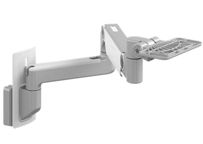 One 9" Straight Arm and One 12" Adjustable Arm - extends 37" from wall - 07