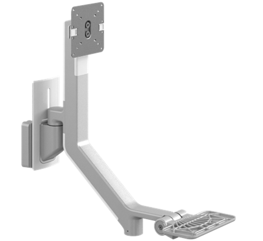 Solo Arm mounted directly to track - extends 26" from wall - S1