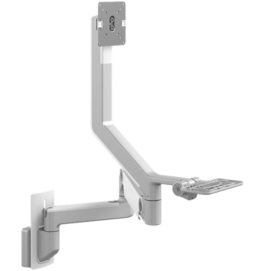 Solo Arm and one 9" Straight arm and one 12" Adjustable arm - extends 38" from wall - S3