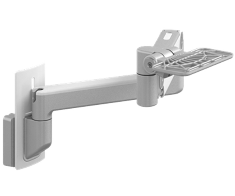 One 12" Straight Arm and One 12" Adjustable Arm - extends to 40" from wall - 08