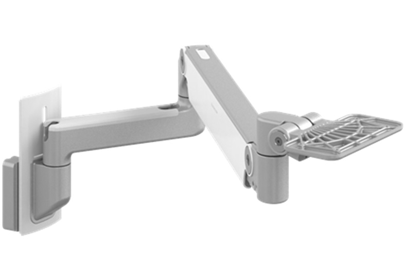 One 9" Straight Arm and One 20" Adjustable Arm - extends 42" from wall - 11