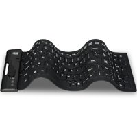 Adesso AKB-222UB SlimTouch Antimicrobial Waterproof Flex Keyboard