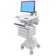 Ergotron SV44-1231-1 SV Cart with LCD Arm, SLA Powered, 3 Drawers