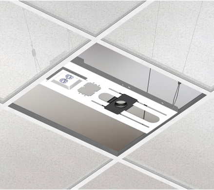 Chief Cms440p Lightweight Suspended Ceiling Kit Power Outlet