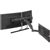 Chief Kontour Dynamic Slat-Wall Mount, Dual Monitor Array K1S22H