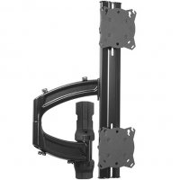 Chief Kontour 1x2 Vertical Focal Depth-Adjustable Wall Mounted Array - K4W120B