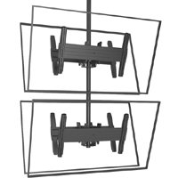 Chief LCB1X2U Fusion Large Back-to-Back Stacked Ceiling Mount