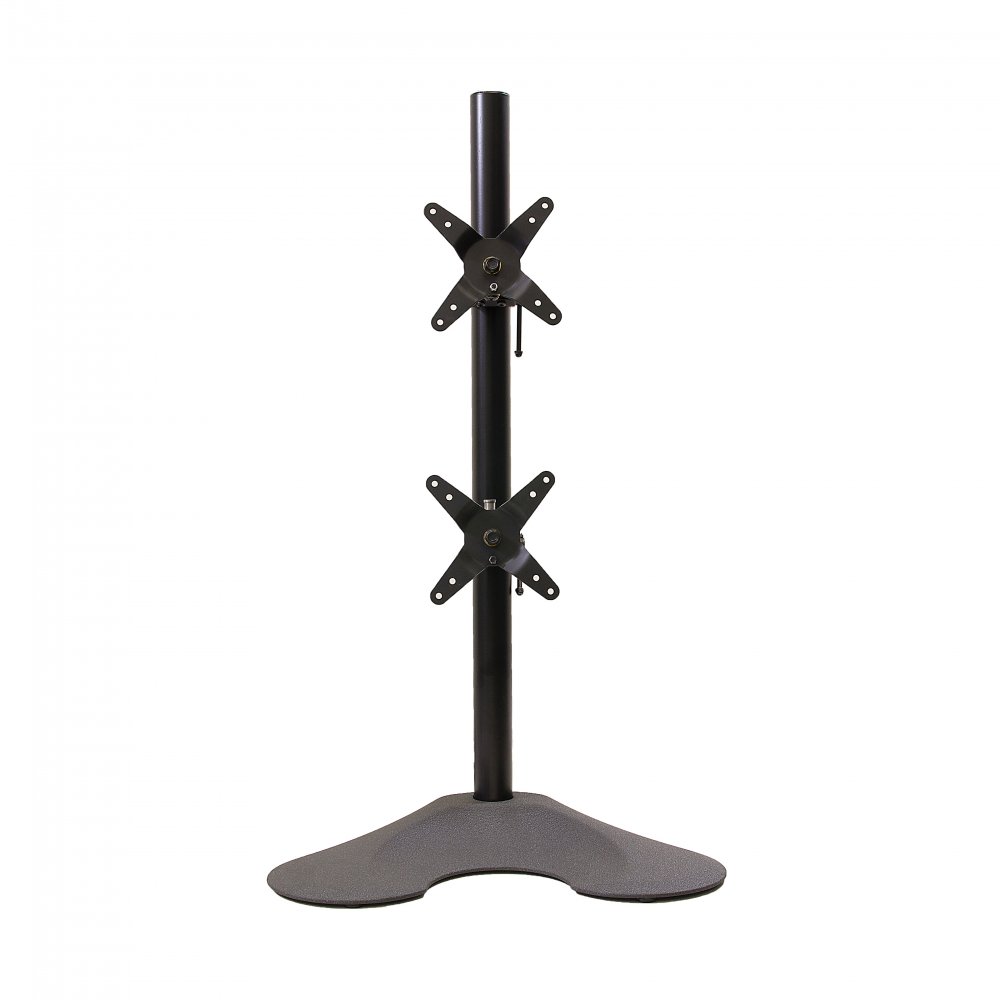 Ergotech Dual Monitor Vertical Desk Stand 100-D28-B11