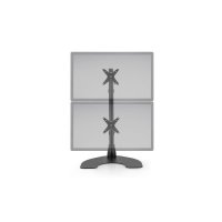 Ergotech Dual Monitor Vertical Desk Stand 100-D28-B11 