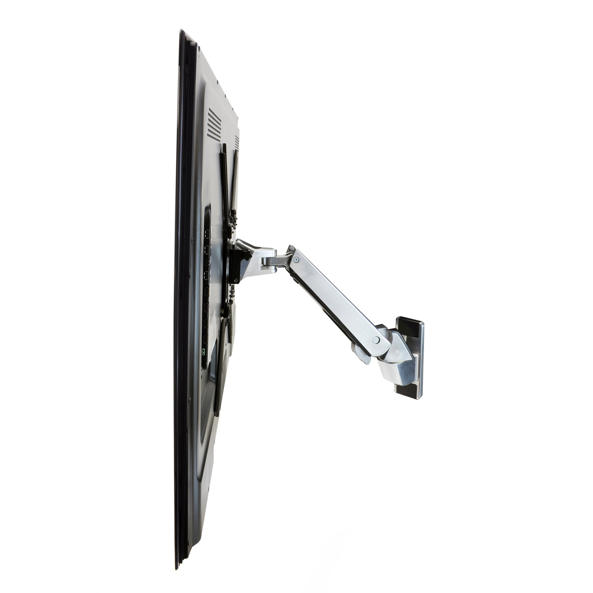 Ergotron 45-296-026 Height Adjustable Wall Mount Arm for TV, HD
