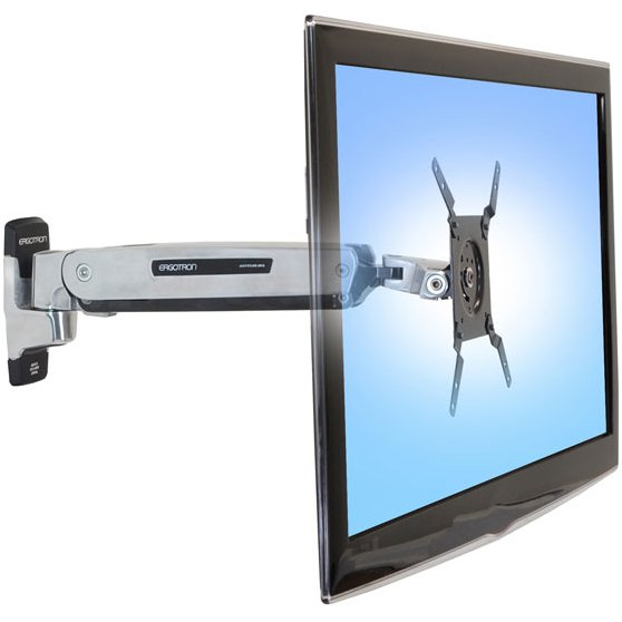 Mount-It! Full Motion TV & Computer Monitor Wall Mount for 17 to 42 Inch  LCD LED Displays, VESA 200x200 and 200x100 Compatible, 44 Lbs. Capacity