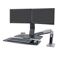Standing Desk Ergotron 24-316-026 WorkFit-A, Dual Monitor with