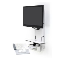 Ergotron 61-080-062 SV Sit-Stand Vertical Lift, Patient Room