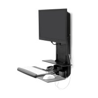 Ergotron 61-080-085 SV Sit-Stand Vertical Lift, Patient Room