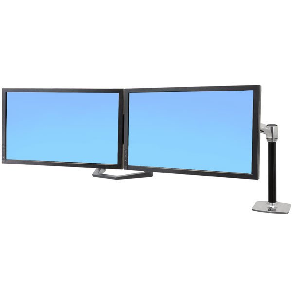 Ergotron LX Dual Monitor Sit-Stand Workstation, ED-2LX-KB