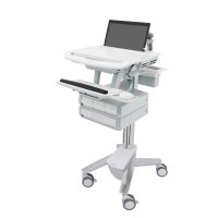 Ergotron SV43-1140-0 SV Laptop Cart, non-powered, 4 Drawers