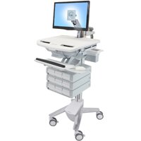 Ergotron StyleView SV43-1290-0 Cart with LCD Arm and 9 Drawers