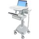 Ergotron SV44-1112-1 SV Laptop Cart, LiFe Powered, 1 Drawer